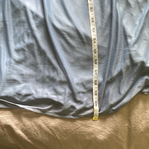 Birdy Grey Size Medium Dusty Blue Bridesmaid or Cocktail Formal Maxi Dress - Picture 14 of 16